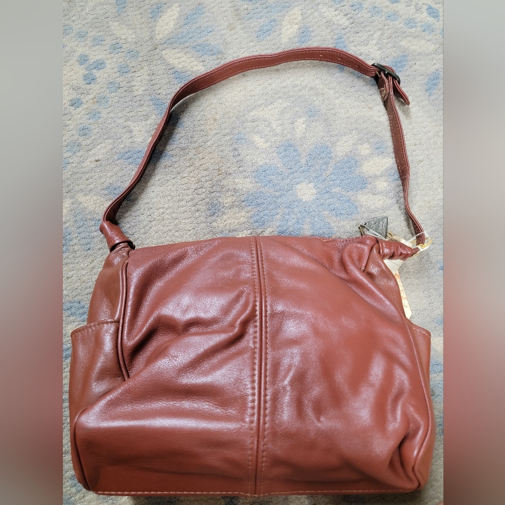 Red brown Medium Tote Shoulder Purse